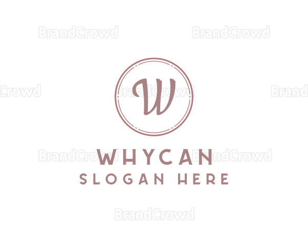 Elegant Sleek Cosmetic Logo