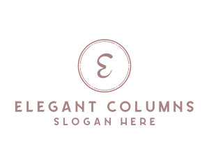 Elegant Sleek Cosmetic logo design