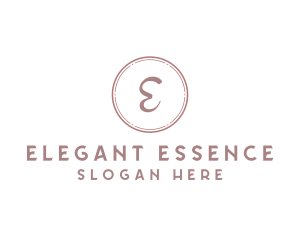 Elegant Sleek Cosmetic logo design