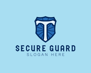 Firewall - Security Shield Protection logo design