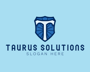 Security Shield Protection logo design