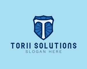 Security Shield Protection logo design