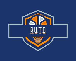 Basketball Championship League Logo