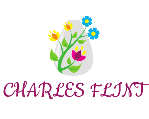 Decorative Flower Vase Logo