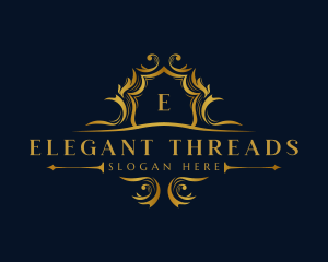 Luxury Royalty Crest Decorative logo design