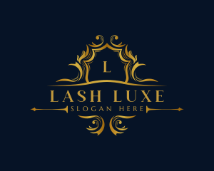 Luxury Royalty Crest Decorative logo design