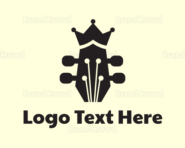 Guitar Tuner Crown Logo