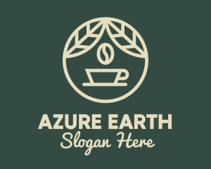 Organic Coffee Badge logo design