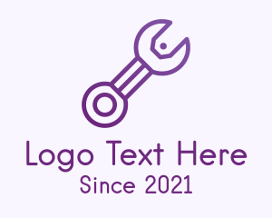 Modern - Gradient Wrench Coupon logo design