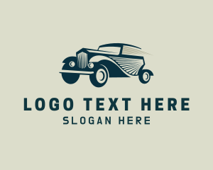 Auto Car Restoration Logo