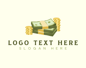 Stash - Money Cash Coin logo design