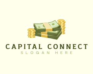 Money Cash Coin logo design