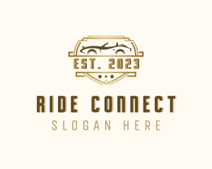 Rideshare - Carpool Vehicle Car logo design