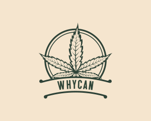 Cannabis Weed Leaf Logo