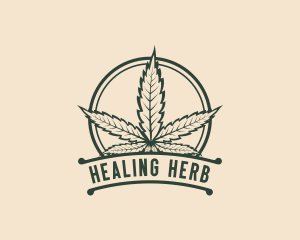 Medicinal - Cannabis Weed Leaf logo design