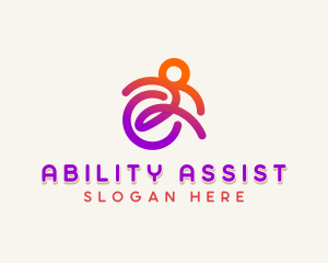 Disability - Disable Rehabilitation Community logo design