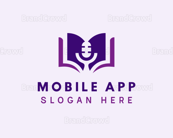 Podcast Audio Book Logo