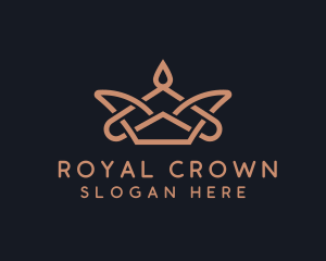 Monarchy Royal Tiara  logo design