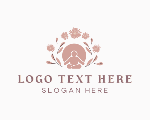 Womanhood - Nature Woman Yoga logo design