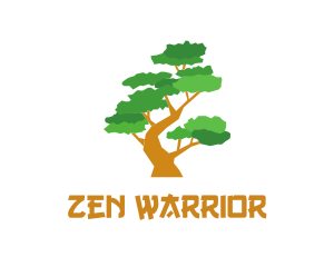 Dojo - Bonsai Tree Gardening logo design