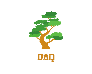 Asian - Bonsai Tree Gardening logo design