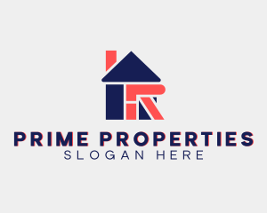 Landlord - Real Estate Letter R logo design