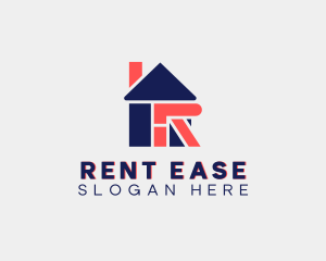 Real Estate Letter R logo design