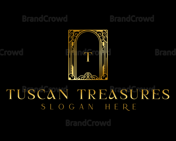 Luxury Premium Frame Logo