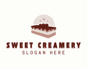 Chocolate Pastry Dessert logo design