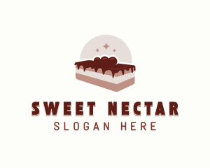 Chocolate Pastry Dessert logo design