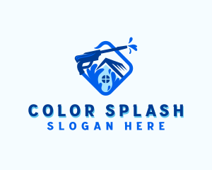 Housekeeping Pressure Wash logo design