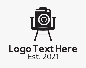 Director - Director Camera Chair logo design
