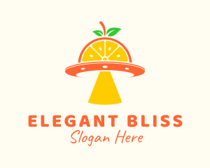 Grocery - Orange Pulp Spaceship logo design