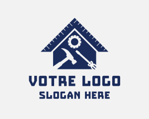 Workshop - House Handyman Tools logo design