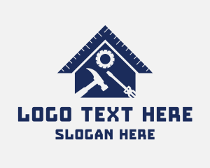 Modern - House Handyman Tools logo design