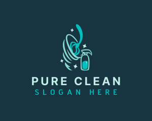 Cleaning Sanitation Housekeeping logo design