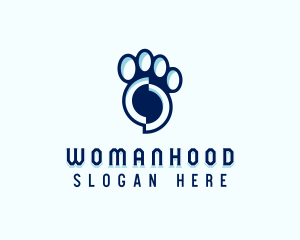 Veterinarian Pet Grooming Logo