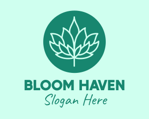 Lotus Bloom Spa  logo design