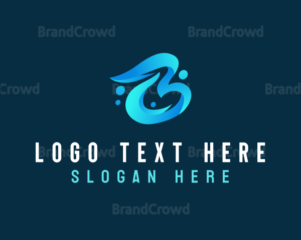 Creative Media Marketing Letter B Logo