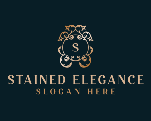 Elegant Floral Wedding logo design