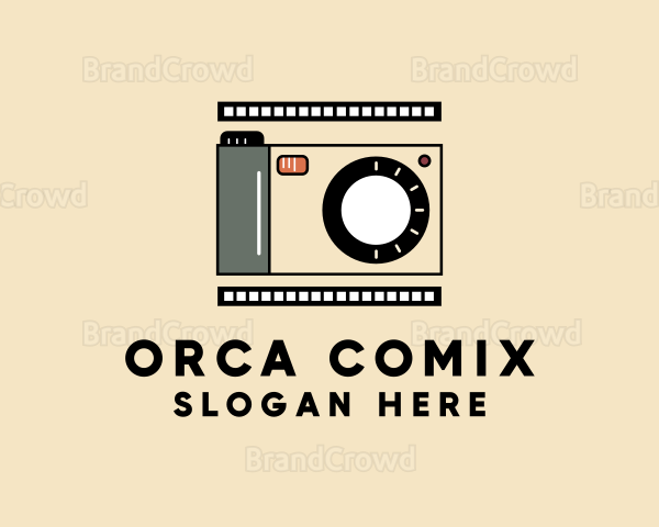 Photography Film Camera Logo