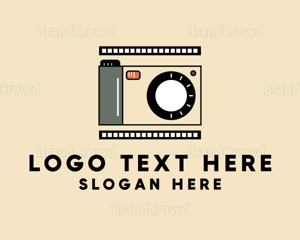 Photography Film Camera Logo