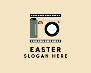 Film Camera - Photography Film Camera logo design