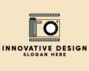 Modernist - Photography Film Camera logo design