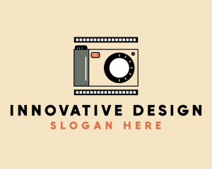 Photography Film Camera  logo design