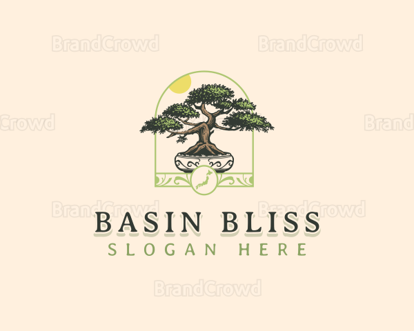 Japan Bonsai Tree Logo