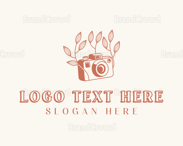 Camera Photography Vlog Logo