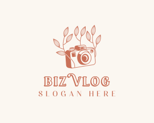 Vlog - Camera Photography Vlog logo design