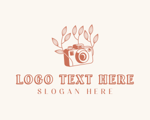 Camera Photography Vlog Logo