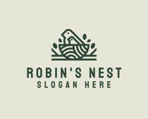 Robin Family Nest logo design